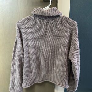Cropped Grey CJLA Sweater